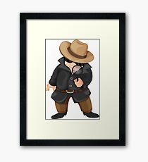 Detective Framed Print