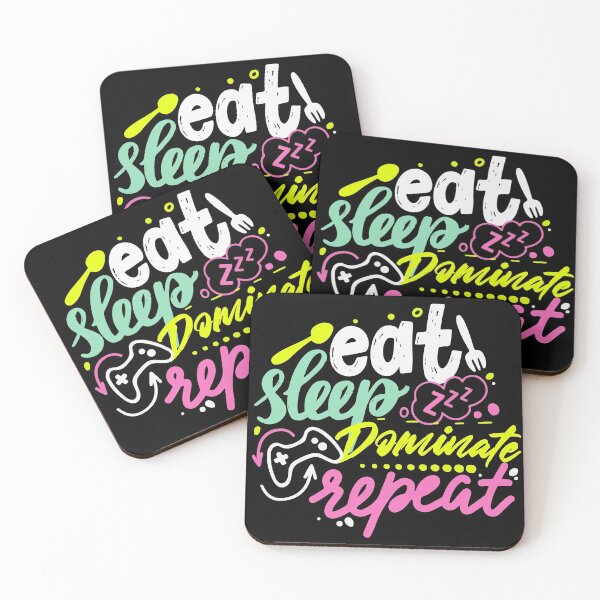 Item preview, Eat Sleep Dominate Repeat designed and sold by HamzaZemharir.