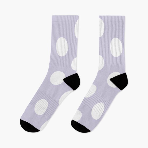 Item preview, Large WHITE and LILAC POLKA DOTS designed and sold by RachelMacht.