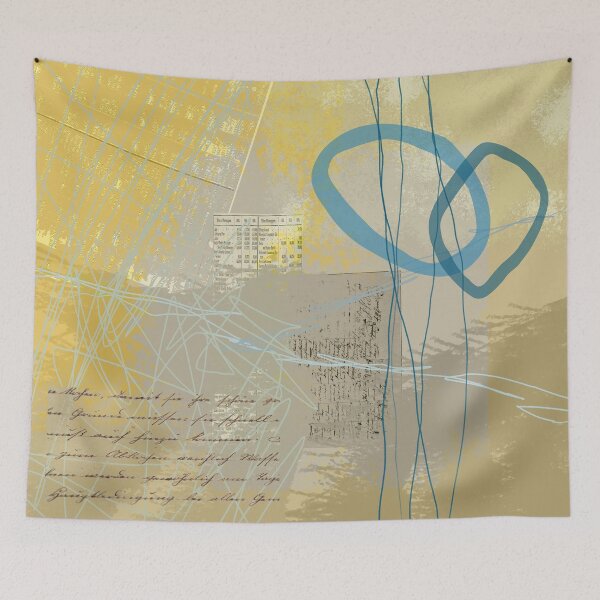 Item preview, Textured Gold Abstract Art designed and sold by NancyMerkle.