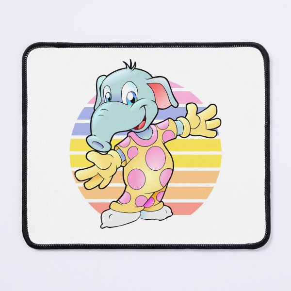 Item preview, Naptime is my happy hour / cute elephant in pajamas in pastels designed and sold by portrait4you.