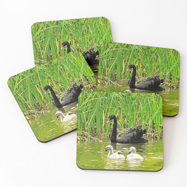 Item preview, Swan Family Mother Swan and Cygnets designed and sold by Anna Lemos.