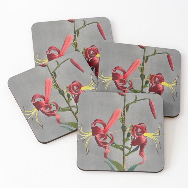Item preview, Retro Japanese Flower Lily (1896) by Kazumasa Ogawa designed and sold by Designedbysm.
