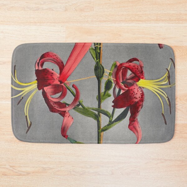 Item preview, Retro Japanese Flower Lily (1896) by Kazumasa Ogawa designed and sold by Designedbysm.