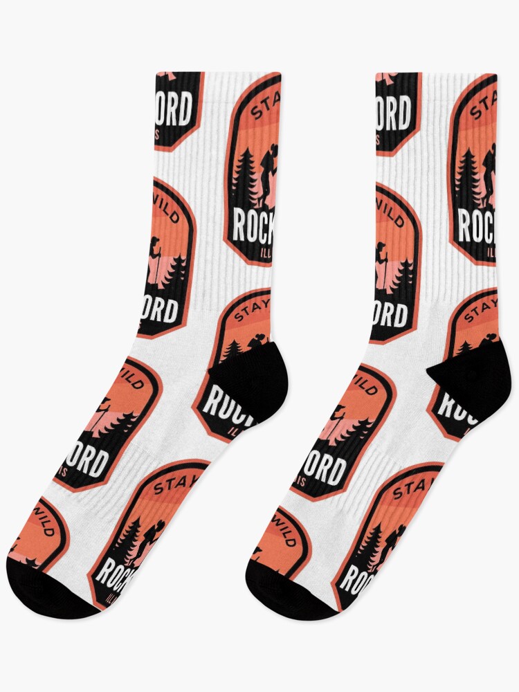Thumbnail 1 von 5, Socken, Rockford Illinois Hiking in Nature designt und verkauft von HalpinDesign.