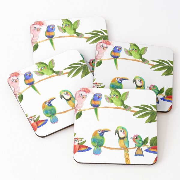 Item preview, Tropical birds designed and sold by veroplusnikki.
