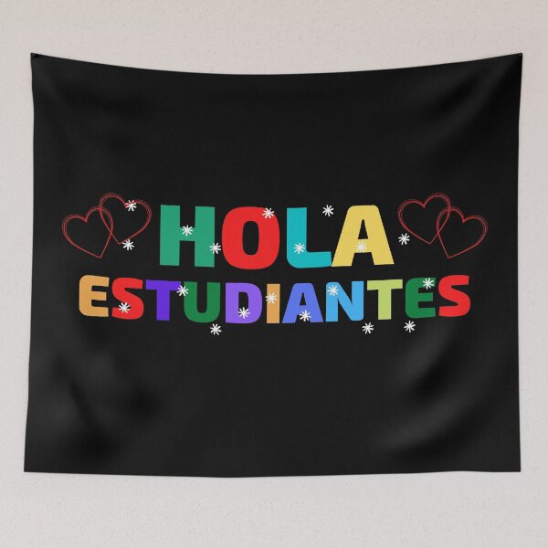 Item preview, Hola estudiantes designed and sold by YuneDesigns.