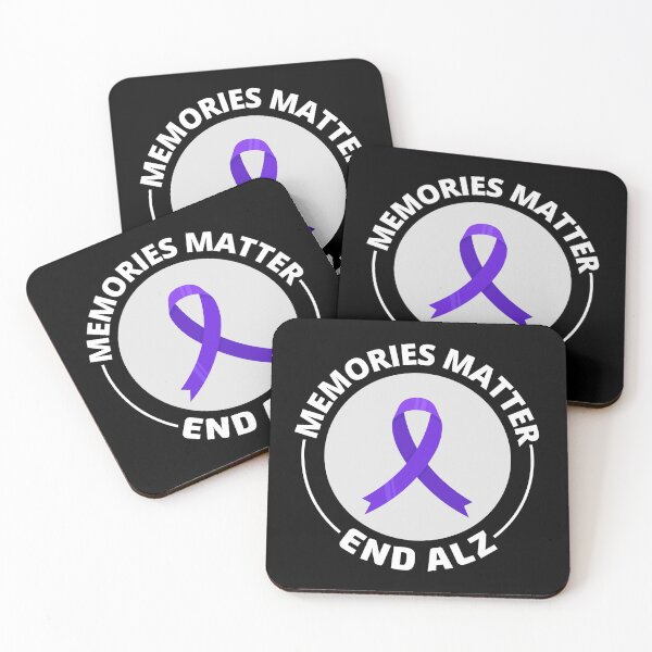 Item preview, Alzheimer's Awareness Purple Ribbon designed and sold by CuteDesigns1.