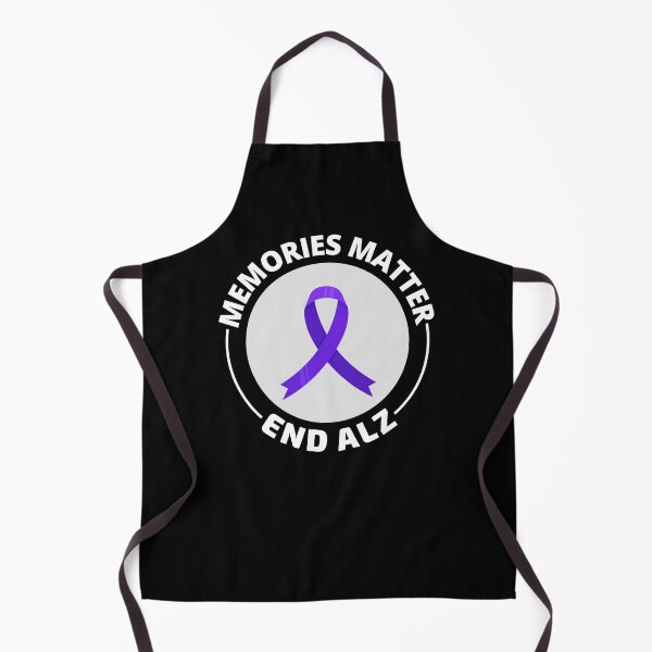 Item preview, Alzheimer's Awareness Purple Ribbon designed and sold by CuteDesigns1.