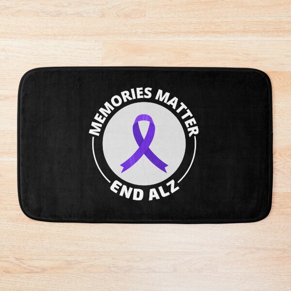 Item preview, Alzheimer's Awareness Purple Ribbon designed and sold by CuteDesigns1.