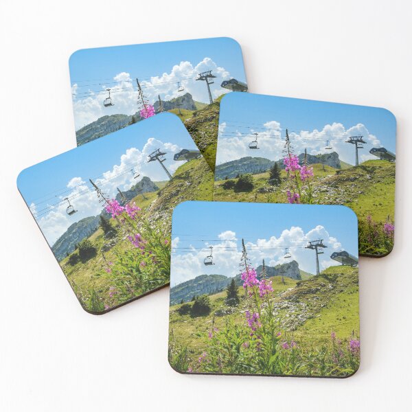 Item preview, view on the top station of the Leysin - Tour D'Aï chairlift designed and sold by svanaerschot.