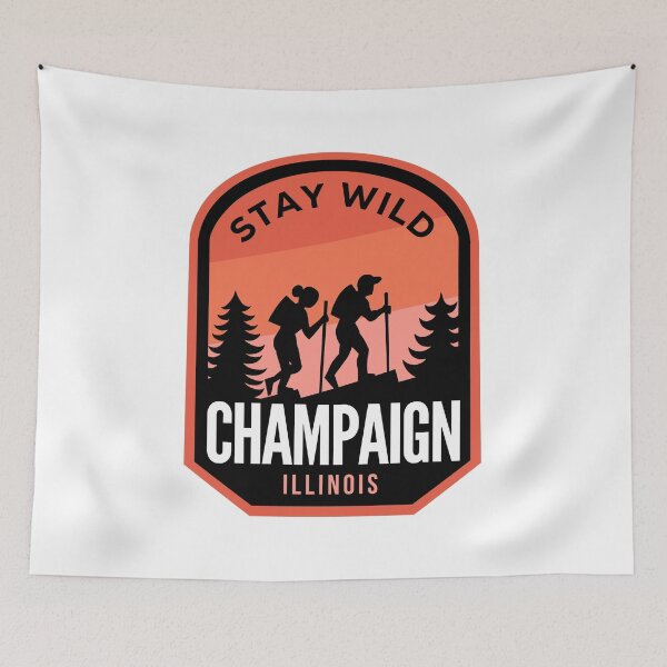 Item preview, Champaign Illinois Hiking in Nature designed and sold by HalpinDesign.