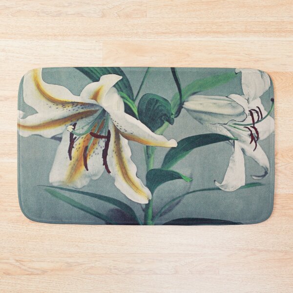 Item preview, Retro Japanese Flower Lily (1896) by Kazumasa Ogawa designed and sold by Designedbysm.