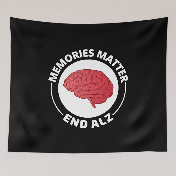 Item preview, Alzheimer's Awareness Memories Matter End ALZ designed and sold by CuteDesigns1.