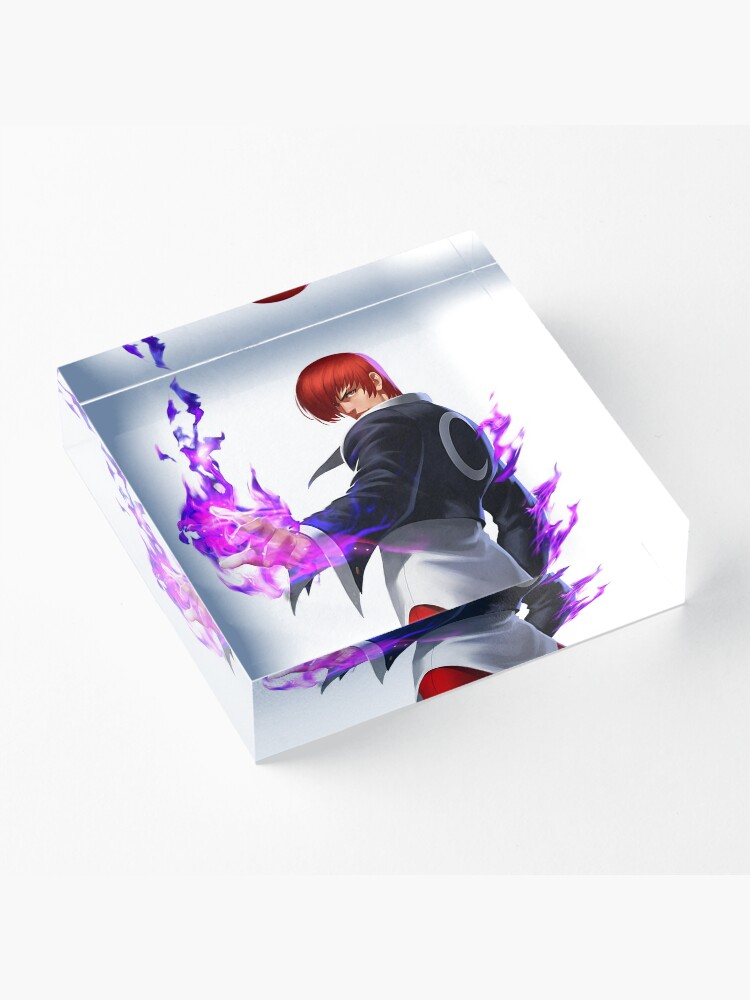 iori yagami kof Greeting Card for Sale by artxstore