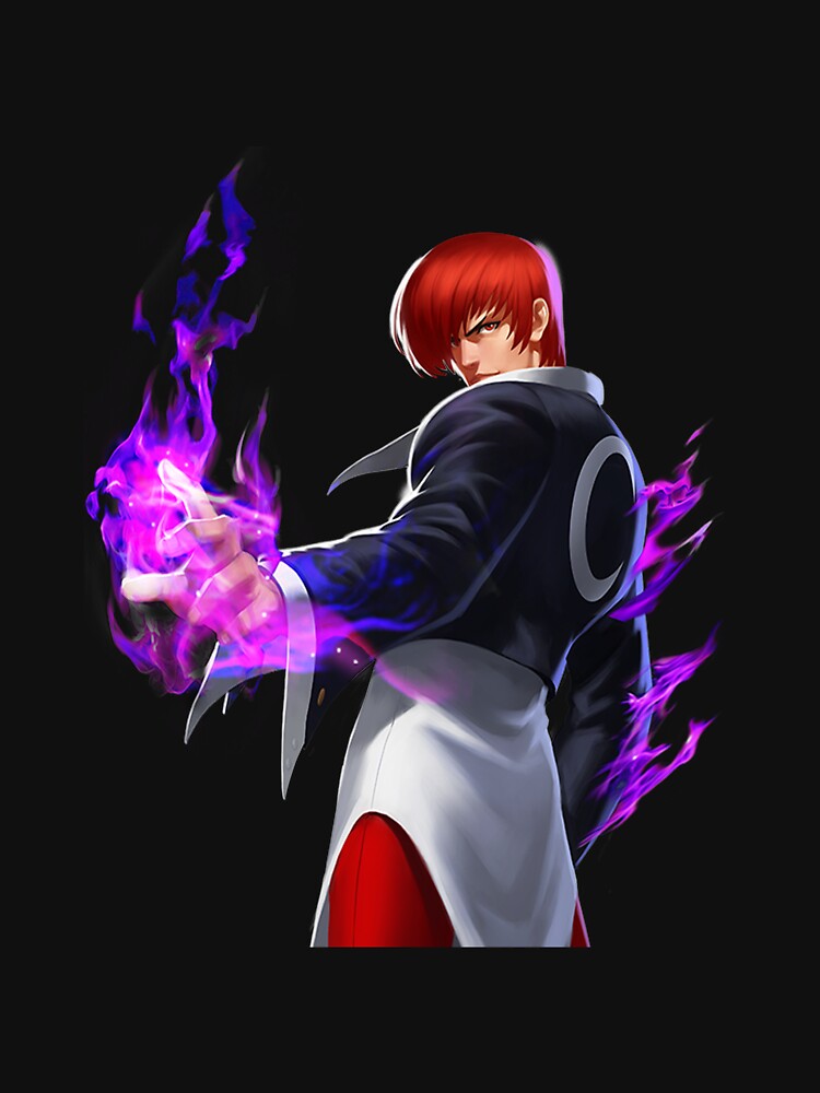 iori yagami kof Greeting Card for Sale by artxstore