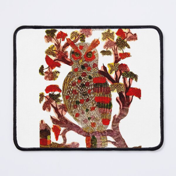 Item preview, OWL Russian Folk Woodcut designed and sold by BulganLumini.