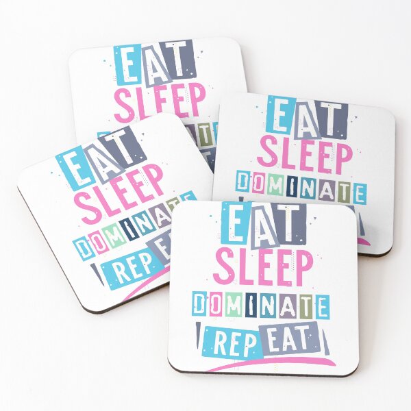 Item preview, Eat Sleep Dominate Repeat designed and sold by HamzaZemharir.
