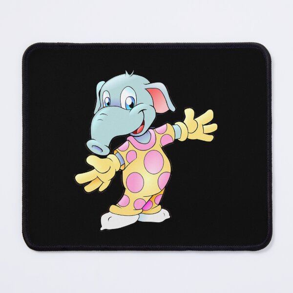 Item preview, Cute happy elephant in pajamas on pastel sunset for kids designed and sold by portrait4you.