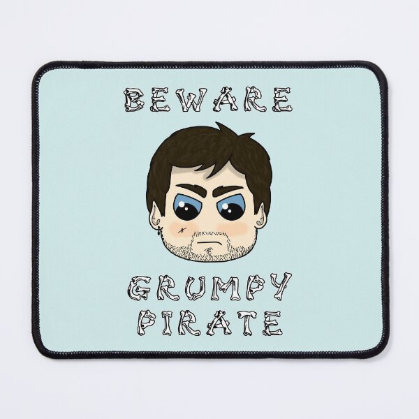 Item preview, Beware : Grumpy Pirate designed and sold by KillianIsMyHome.