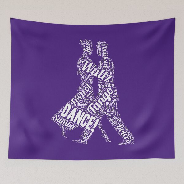 Item preview, DanceSport Dances Word Art designed and sold by infinitetango.
