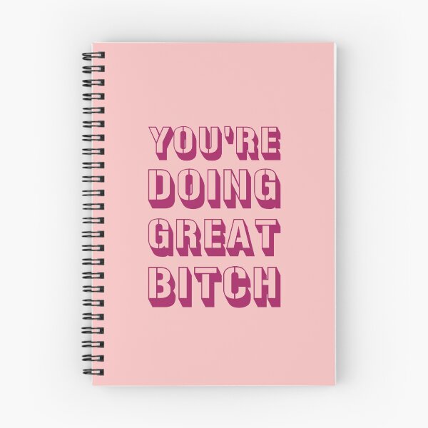 Item preview, You're Doing Great Bitch cool funny gift design  designed and sold by oussamah99.