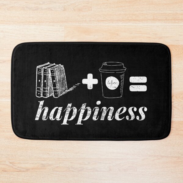 Item preview, Books Coffee Happiness - white  designed and sold by dbyjane.