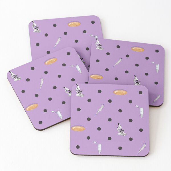 Item preview, Biology Lab Tools Preppy Polka-Dot Pattern - Purple designed and sold by quiet-charm.