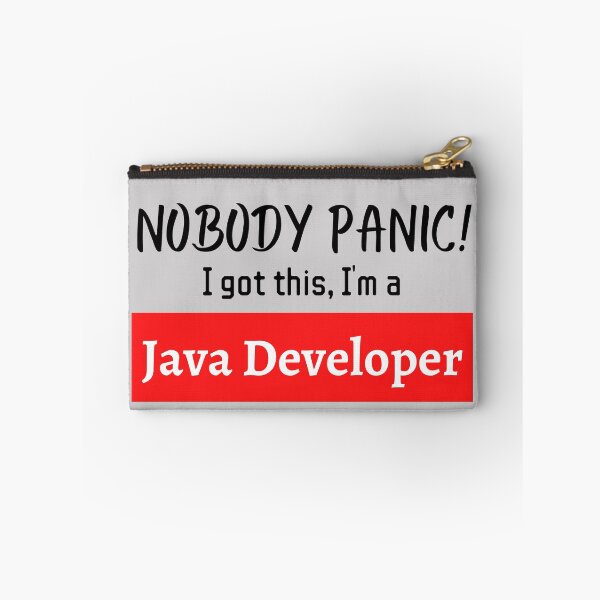 Item preview, Nobody panic ! I got this I'm a java developer designed and sold by 1M4NE.