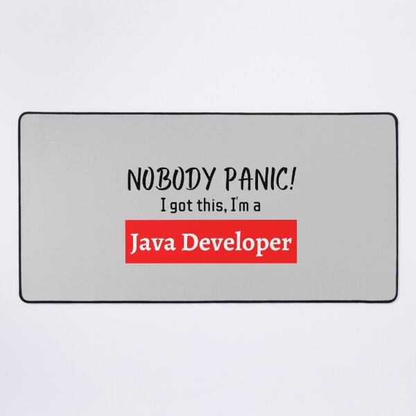 Item preview, Nobody panic ! I got this I'm a java developer designed and sold by 1M4NE.