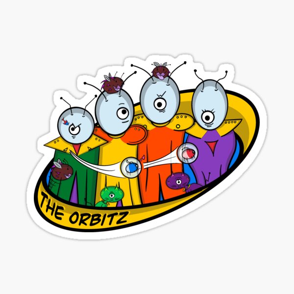 The Family Orbitz: Family Photo Sticker