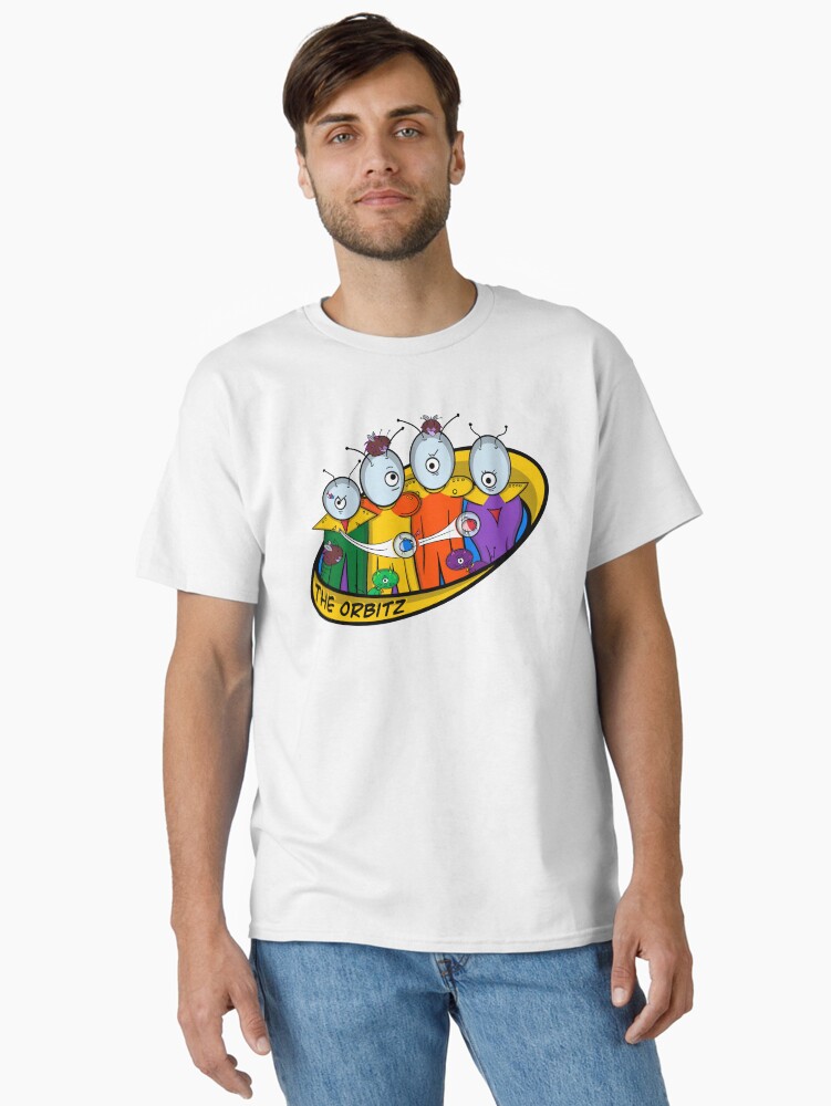 Thumbnail 1 of 7, Classic T-Shirt, The Family Orbitz: Family Photo designed and sold by cdavenport4.
