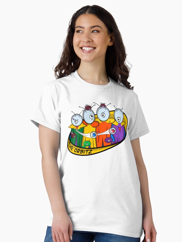 Thumbnail 2 of 7, Classic T-Shirt, The Family Orbitz: Family Photo designed and sold by cdavenport4.