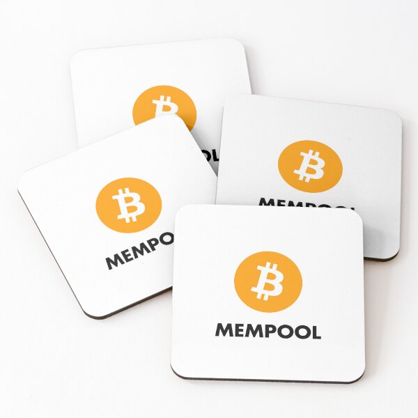 Item preview, Mempool Bitcoin (Black / Orange) designed and sold by NautilusMare.