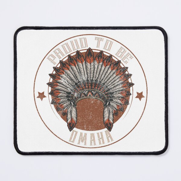 Item preview, Native American Tribe Indigenous People : Native American Proud to be Omaha Tribe Headdress- Native American Shirt- First Nation Omaha Shirt- Okanagan Gift designed and sold by nativeStor.