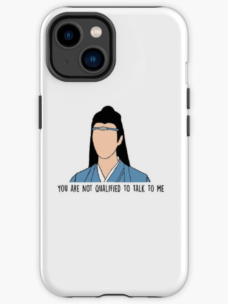 Funda de iPhone «Una de las frases más icónicas de Lan Zhan» de  OtakuGameStore | Redbubble