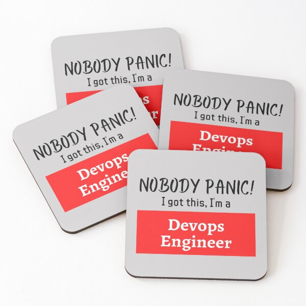 Item preview, Nobody panic ! I got this I'm a DevOps Engineer designed and sold by 1M4NE.