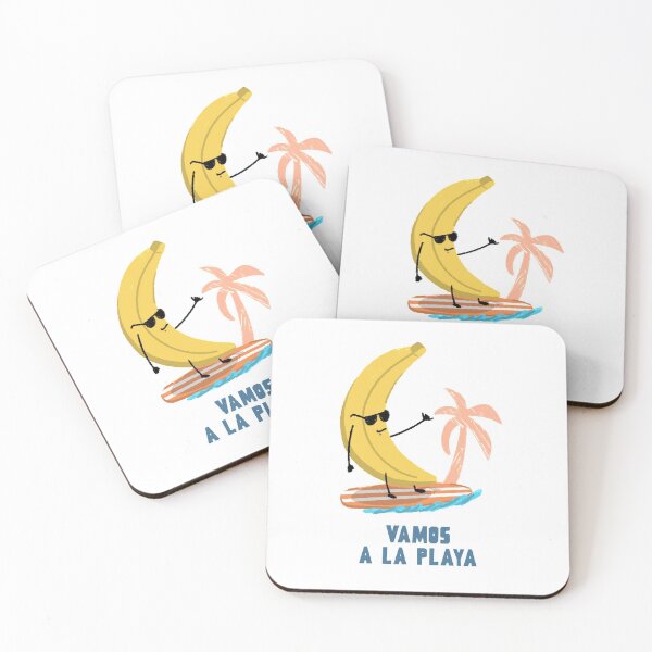 Item preview, Vamos a La Playa Banana designed and sold by NoTimeToWaste.