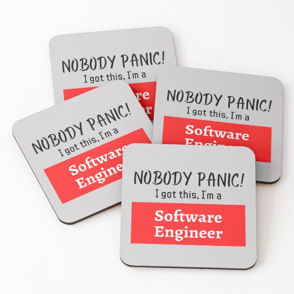 Item preview, Nobody panic ! I got this I'm a Software Engineer designed and sold by 1M4NE.