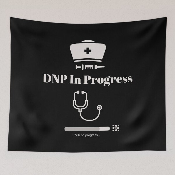 Item preview, DNP in progress - doctor of nursing practice in progress, love doctors  designed and sold by GenChi.