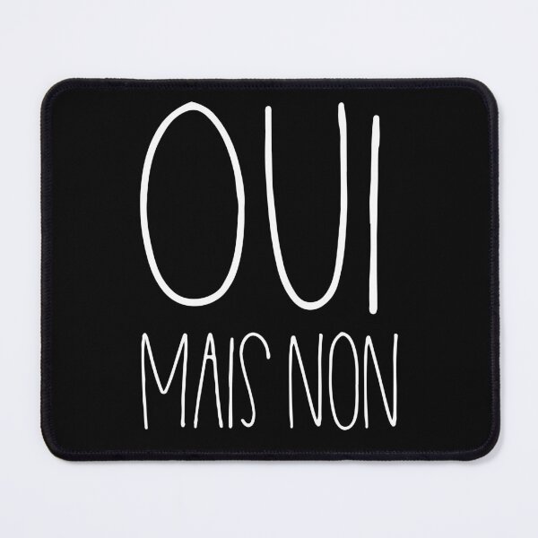 Item preview, Oui mais non designed and sold by TheLemonBox.