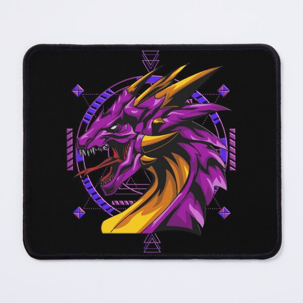 Item preview, Horned Purple Dragon designed and sold by Trinket-Trickster.