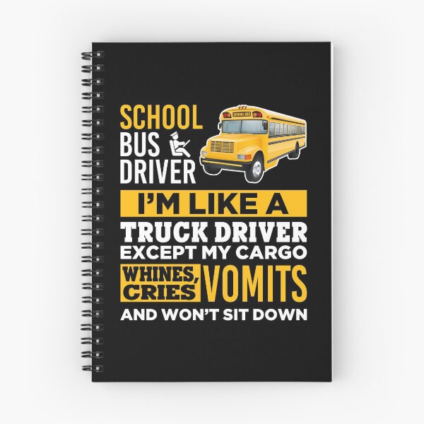 Item preview, School Bus Driver Funny Quote designed and sold by DamnGoodDesign.
