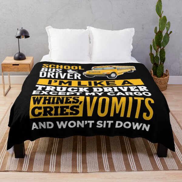 Item preview, School Bus Driver Funny Quote designed and sold by DamnGoodDesign.