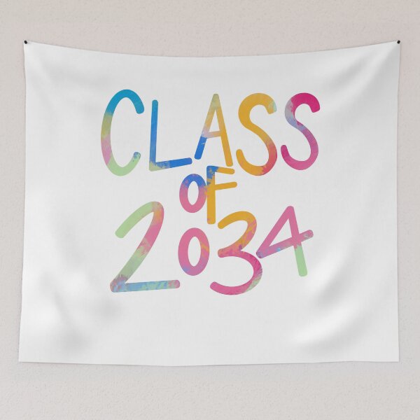 Item preview, Class of 2034 color block designed and sold by Cedarrue.