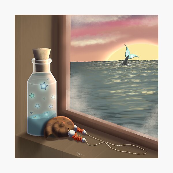 Item preview, A Mermaid Tale designed and sold by BeeAndClover.