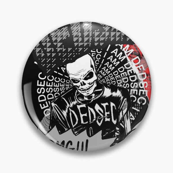 Item preview, DeadSec Red background poster  designed and sold by Mr-Aleph-Null.