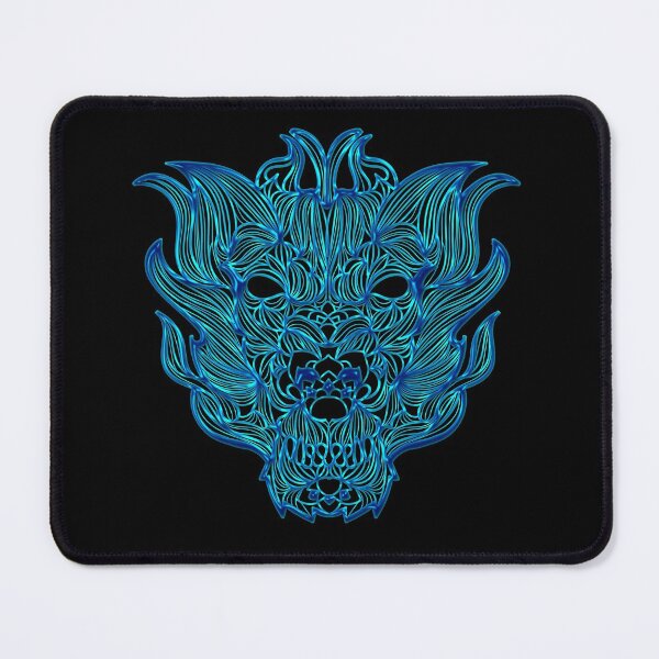 Item preview, Light Blue Dragon Head designed and sold by Trinket-Trickster.