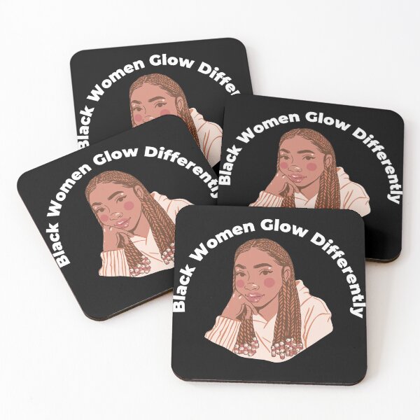 Item preview,  Black Women Glow Differently designed and sold by DareDreams.
