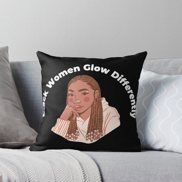 Item preview,  Black Women Glow Differently designed and sold by DareDreams.